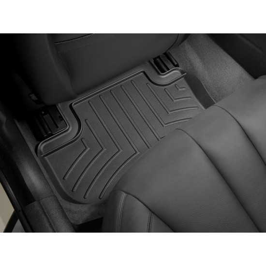 3D килимки для BMW 6 G32 2017- Gran Coupe чорні задні WeatherTech 443723