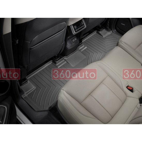 3D коврики для Subaru Ascent 2019- черные задние Bench Seating WeatherTech 4414752
