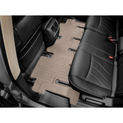 3D килимки для Infiniti QX60, JX, Nissan Pathfinder 2010- бежеві задні WeatherTech 454452