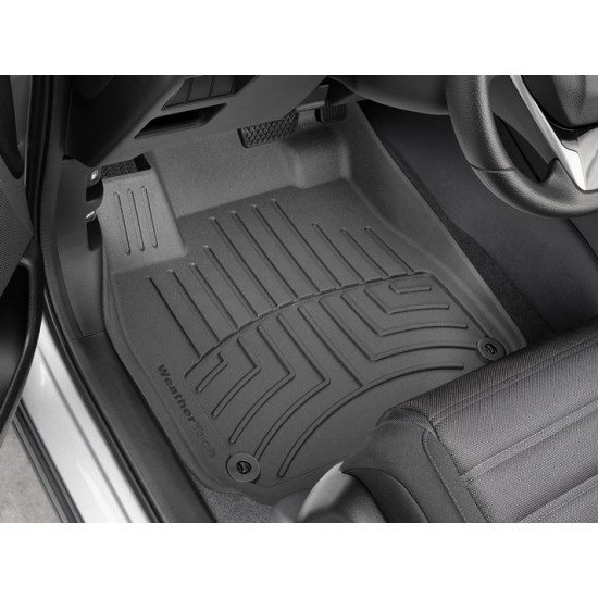 3D килимки для Honda CR-V 2017- чорні передні WeatherTech HP 4411101IM