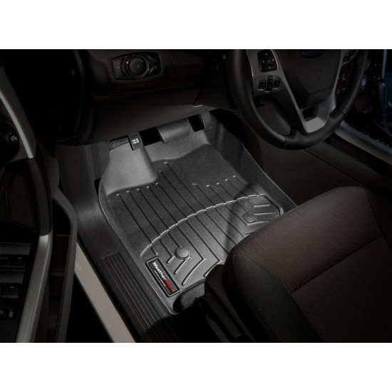 3D килимки для Ford Edge, Lincoln MKX 2011-2015 чорні передні WeatherTech 443491