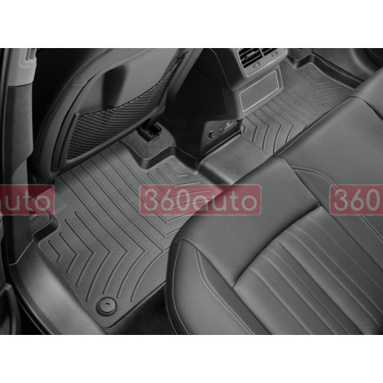 3D коврики для Audi e-tron 2019- черные задние WeatherTech 4415622