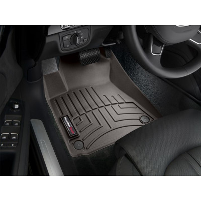 3D килимки для Audi A8 D4 2010-2017 какао передні WeatherTech 474201