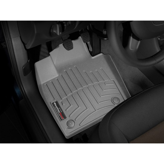 3D килимки для Audi Q3 2011-2018 сірі передні WeatherTech 464361