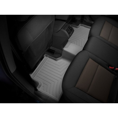 3D коврики для Audi Q3 2011-2018 cерые задние WeatherTech 464362
