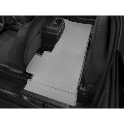 3D коврики для Ford F-150 2014-2020, 2021- SuperCab cерые задние Bucket Seating WeatherTech 466973
