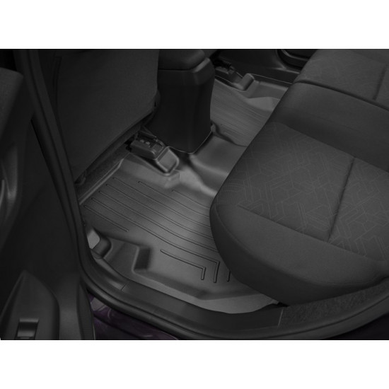 3D килимки для Honda Jazz 2016- чорні задні WeatherTech 447052