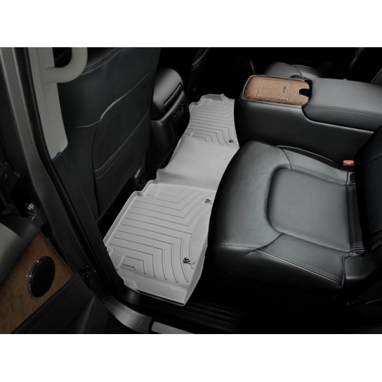 3D килимки для Infiniti QX56, QX80 2010-, Nissan Armada 2017- сірі задні WeatherTech 463362