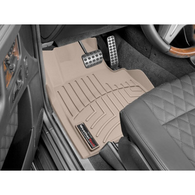 3D килимки для Mercedes G-class W463 2013-2018 бежеві передні WeatherTech 454941
