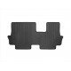 3D килимки для Mitsubishi Outlander 2012- чорні 3 ряд WeatherTech 441624