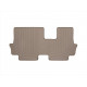 3D килимки для Mitsubishi Outlander 2012- бежеві 3 ряд WeatherTech 451624