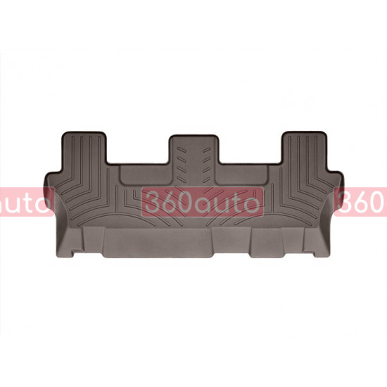 3D коврики для Toyota Sequoia 2007- какао 3 ряд Bench seating WeatherTech 470936
