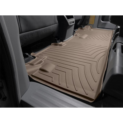3D килимки для Toyota Sienna 2011- 8 місць бежеві задні WeatherTech 453002