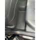 3D килимки для Toyota Camry XV70 2017- Hybrid чорні задні WeatherTech 4412303