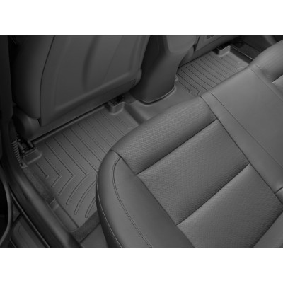 3D килимки для Hyundai Elantra 2016- чорні задні WeatherTech 449252
