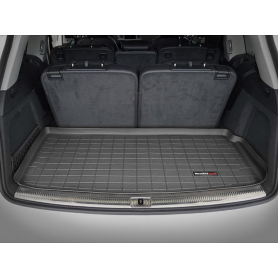 Килимок у багажник для Audi Q7 2006-2014 чорний 7 місць WeatherTech 40423