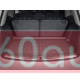 Килимок у багажник для Audi Q7 2006-2014 чорний 7 місць WeatherTech 40423