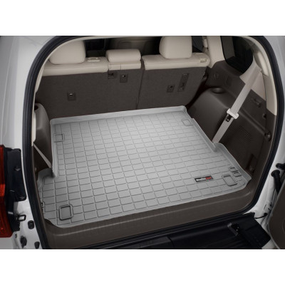 Коврик в багажник для Toyota Land Cruiser Prado 150, Lexus GX460 2009- серый 3х зон. климат WeatherTech 42457