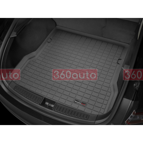 Килимок у багажник для BMW X4 G02 2018- без запаски чорний WeatherTech 401209