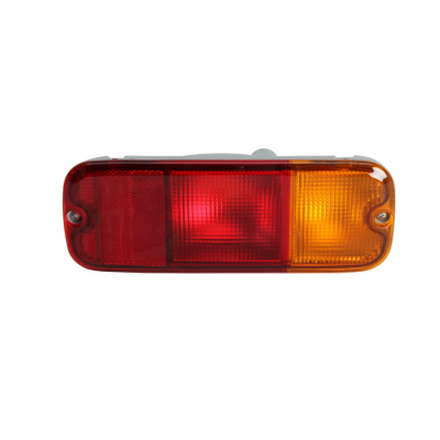 Ліхтар задній правий на Suzuki Grand Vitara позашляховик 1998-2005 (колір повороту помаранчевий, колір скла червоний) Depo 218-1936R-UE