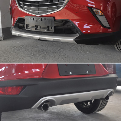 Накладки переднього і заднього бампера Mazda CX-3 2015- Cixtai cxk-mz01-1001/02
