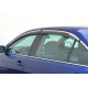 Дефлекторы окон на Toyota Camry XV40 2006-2011 с хром молдингом |Ветровики WELLvisors 3-847TY009
