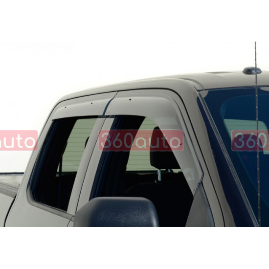 Дефлектори вікон для Ford F-150 2015- Crew Cab Premium Series WELLvisors 3-847FD015