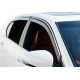 Дефлекторы окон на Lexus GS 2013- с хром молдингом |Ветровики WELLvisors 3-847LX022