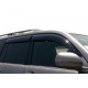 Дефлектори вікон для Lexus GX 2003-2009 з чорним молдингом WELLvisors 3-847LX020