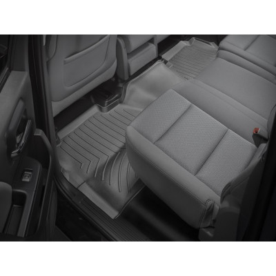 3D килимки для Mercedes X-class 2018- чорні задні WeatherTech 4413812