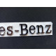 Автологотип шильдик эмблема надпись Mercedes хром Emblems 153778