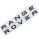 Автологотип эмблема надпись Land Rover Range Rover мат черная Lr062324