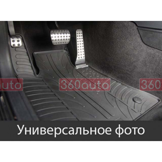 Килимки для Citroen Berlingo, Peugeot Rifter, Opel Combo 2018- з регулюванням, овальні кліпси GledRing 0726