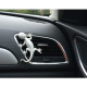 Освіжувач повітря в авто Audi Gecko сірий (аромат сосни та апельсину)