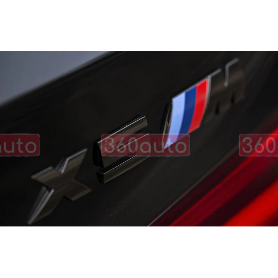 Автологотип шильдик емблема напис BMW X5M Black Shadow Edition