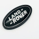 Автологотип шильдик эмблема Land Rover 91x49 черная на крышку багажника