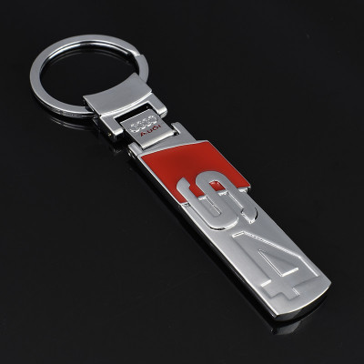 Автомобильный брелок на ключи Audi S4 Premium метал BrelOK 154272