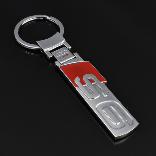 Автомобильный брелок на ключи Audi S6 Premium метал BrelOK 152273