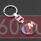 Автомобильный брелок на ключи BMW M Power Collection круг BrelOK 154591