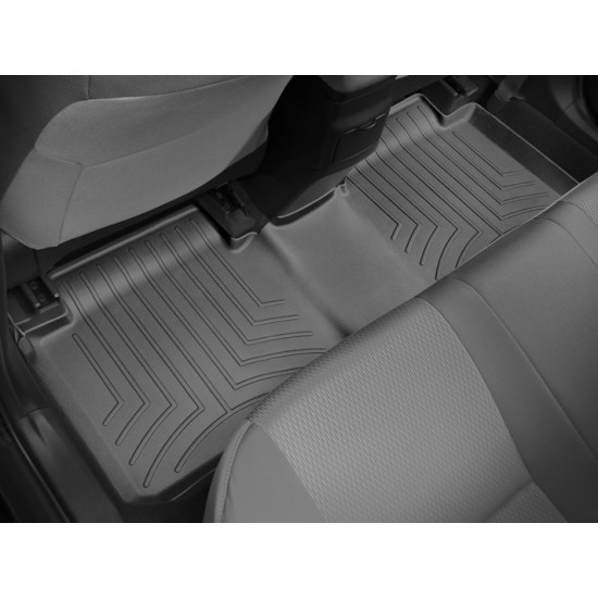 3D килимки для Toyota Corolla 2017- чорні задні WeatherTech 445802