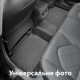 3D коврики для Mitsubishi L200, Fiat Fullback 2018- extended cab черные задние WeatherTech 4413492
