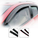 Дефлектори вікон Nissan Tiida 2011- Hatchback на скотчі Hic NI72