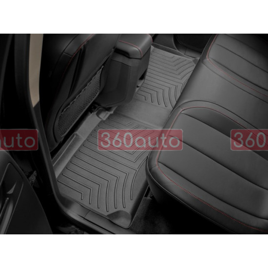 3D коврики для Chevrolet Equinox, GMC Terrain 2009-2017 черные задние WeatherTech 442712