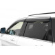 Дефлектори вікон для Jeep Grand Cherokee 2011- з хром молдингом WELLvisors 3-847JE004