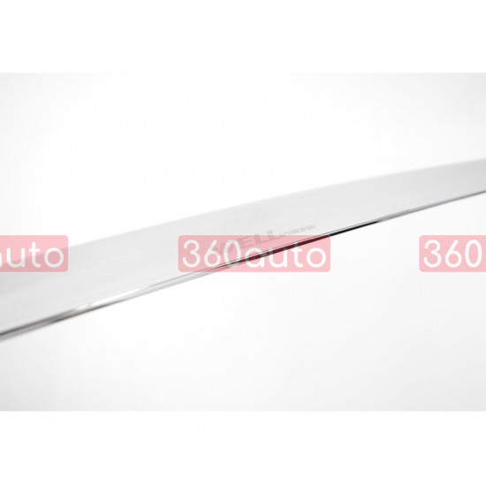 Дефлектори вікон для Tesla Model S 2012- 6 шт хром Premium Series WELLvisors 3-847TE003
