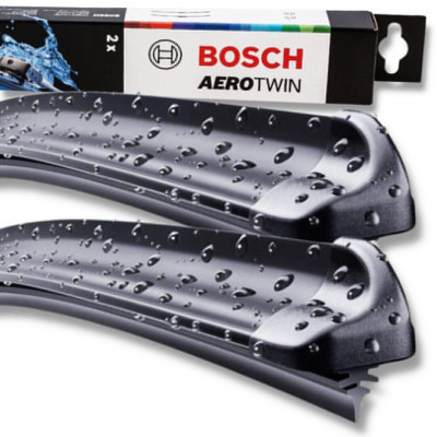 Передние дворники для Skoda Citigo 2011- | Щетки стеклоочистителя бескаркасные Bosch AeroTwin AR 555 S 600/400 мм