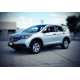 Дефлекторы окон на Honda CR-V 2012-2016 с хром молдингом |Ветровики WELLvisors 3-847HD014