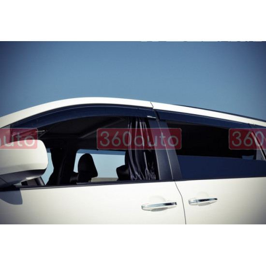 Дефлекторы окон на Toyota Sienna 2011- Premium Series |Ветровики WELLvisors 3-847TY037