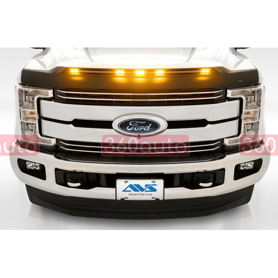 Дефлектор капоту на Ford F-150 2015- Aeroskin LightShield AVS 753096