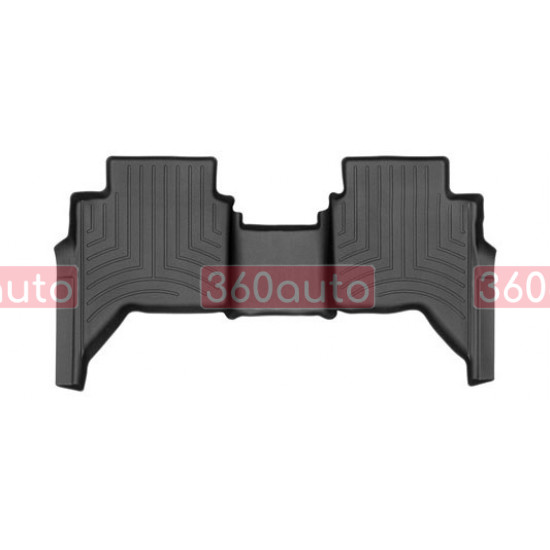 3D килимки для Ford Ranger 2019- чорні задні WeatherTech 4415182